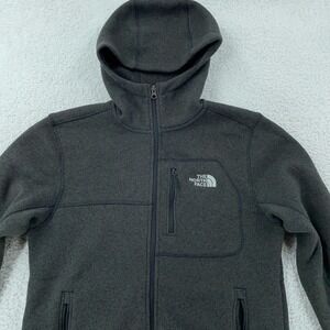 The North Face Jacket Mens Small Gordon‎ Lyons Full Zip Hooded Fleece NF0A305J